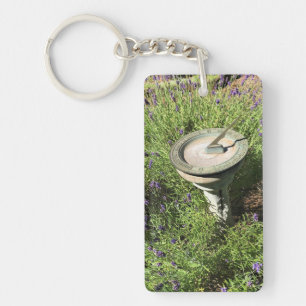 Porte-clefs Cadran solaire en Lavender
