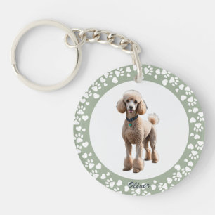 Porte-clefs Cadre mémorial personnalisé vert sauge pour perte 
