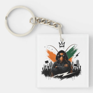 Porte-clefs Cafard Rebelle Roach Vêtements Graphiques