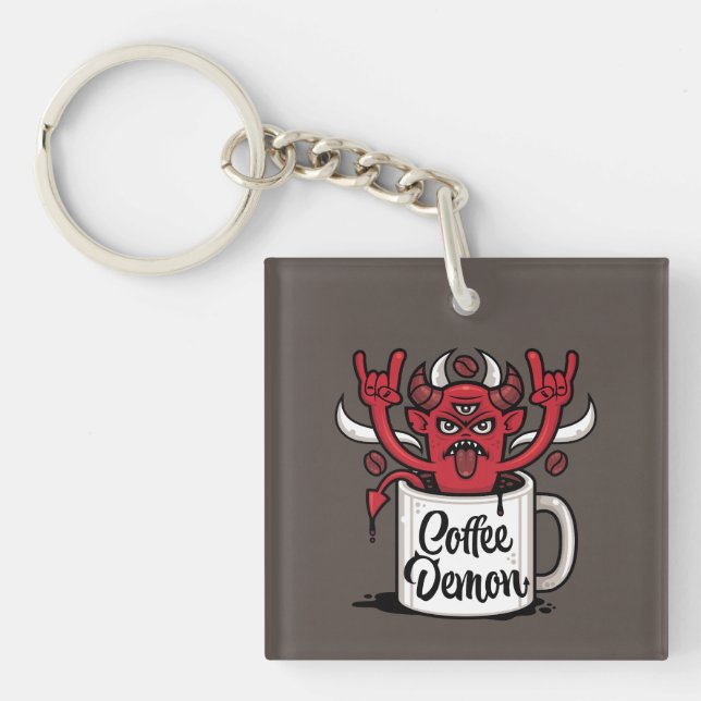 Porte-clefs Café Demon (Devant)