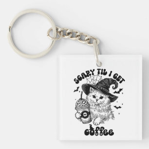 Porte-clefs Café Halloween Cute Cat