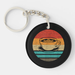 Porte-clefs Café Style Rétro Vintage