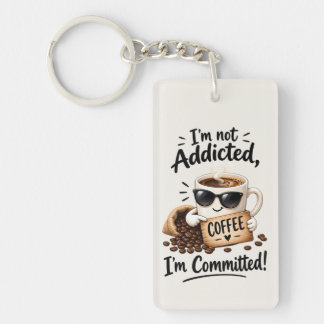 Porte-clefs Caféholique Café