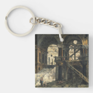 Porte-clefs Cage d'escalier dans une Chambre de la