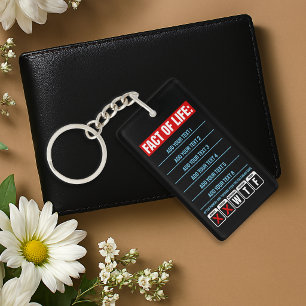 Porte-clefs Calendrier Fact of Life dit WTF Humour
