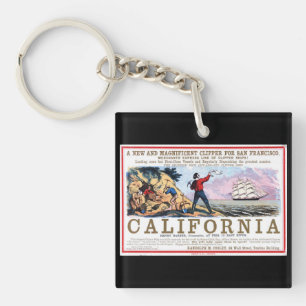 Porte-clefs California Clipper voile