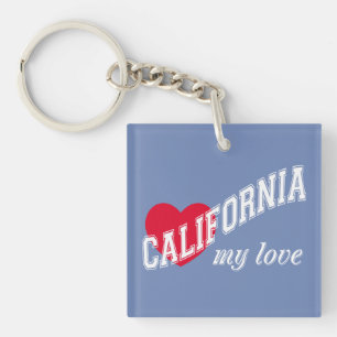 Porte-clefs Californie, mon amour