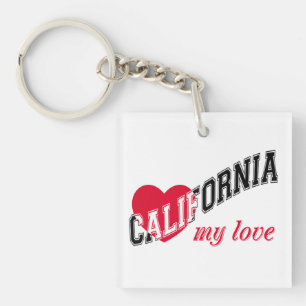 Porte-clefs Californie, mon amour