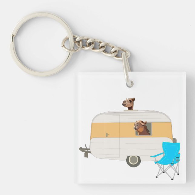 Porte-clefs Camel Caravan Keychain (Devant)