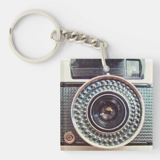 Porte-clefs Caméra rétro