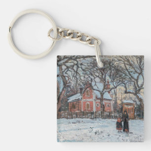 Porte-clefs Camille Pissarro - Chataigniers a Louvecienne