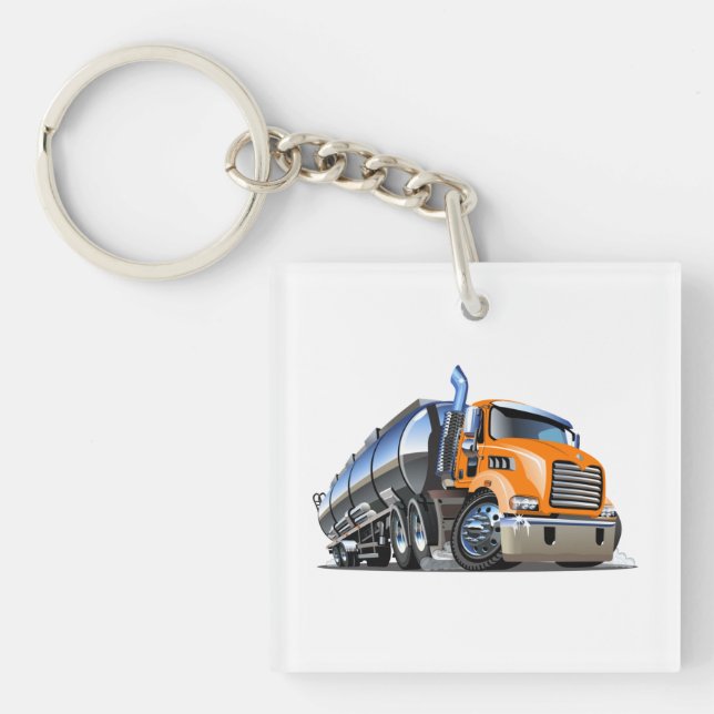 Porte-clefs Camion de dessin (Devant)