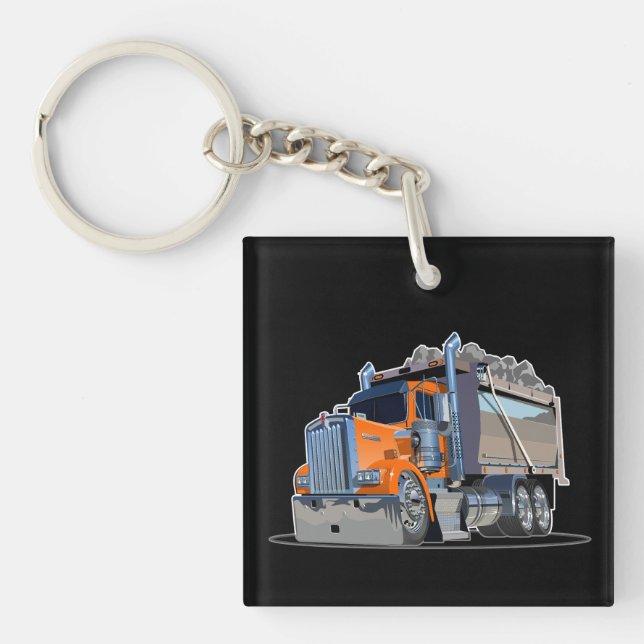 Porte-clefs Camion de dessin (Devant)