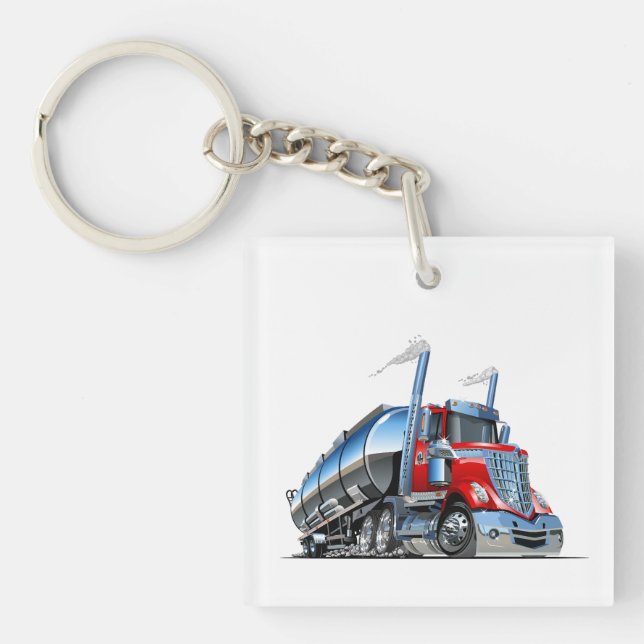 Porte-clefs Camion de dessin animé (Devant)