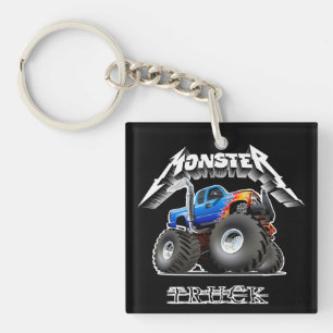Porte-clefs Camion monstre de dessin animé