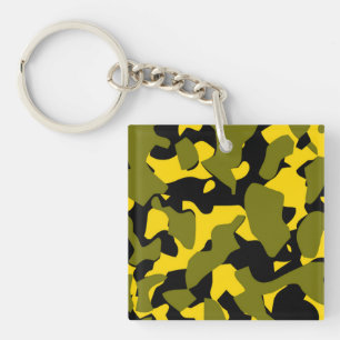 Porte-clefs Camo Ombre dorée