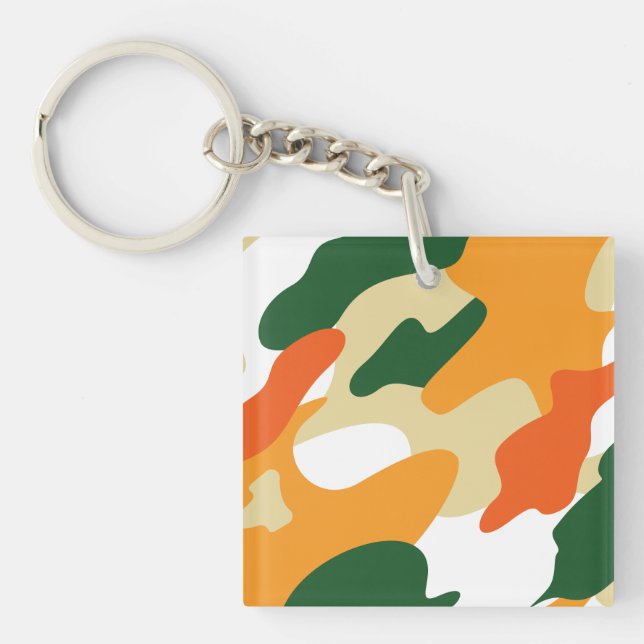 Porte-clefs camouflage (Devant)