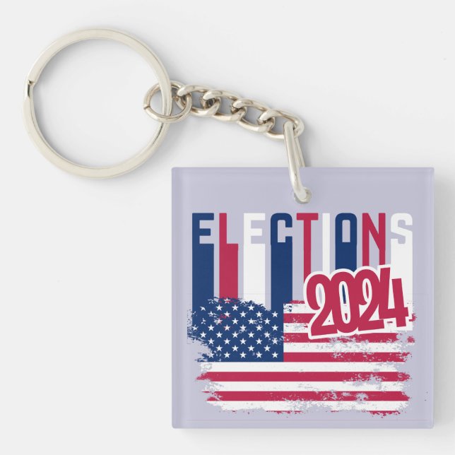 Porte-clefs Campagne politique pour l'élection présidentielle  (Devant)
