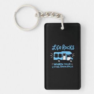 Porte-clefs Camping - Life Rocks