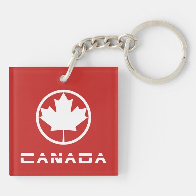 Porte-clefs Canada (Dos)