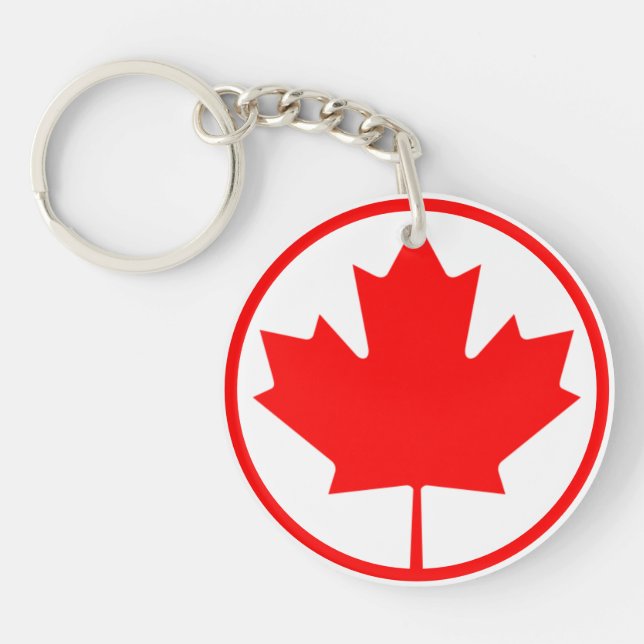 Porte-clefs canada (Devant)