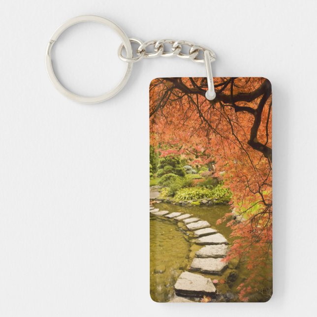 Porte-clefs CANADA, Colombie-Britannique, Victoria. Automne (Devant)
