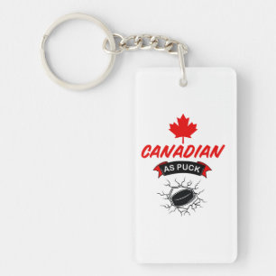 Porte-clefs Canadien en tant que Puck