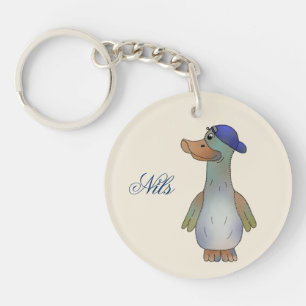 Porte-clefs Canard cool personnalisé