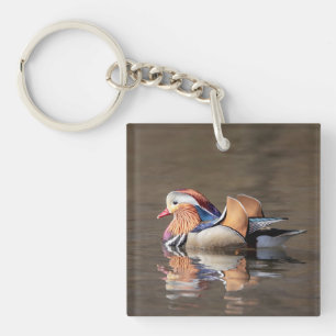 Porte-clefs Canard mandarin