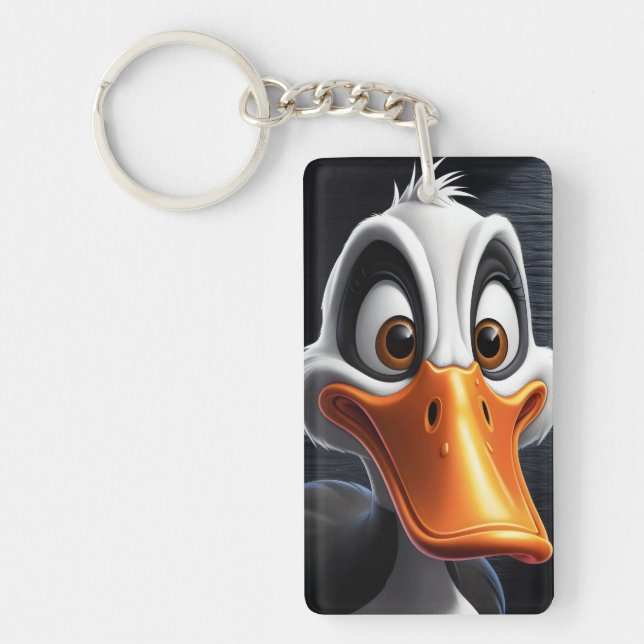 Porte-clefs Canard mignon. (Devant)