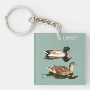 Porte-clefs Canards. Loyauté