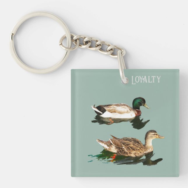 Porte-clefs Canards. Loyauté (Devant)