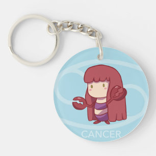 Porte-clefs Cancer Chibi