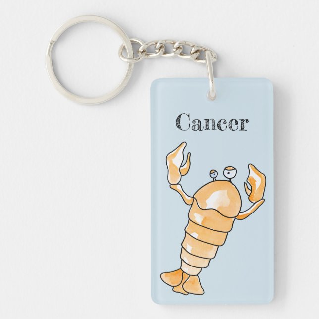 Porte-clefs Cancer du zodiaque (Devant)