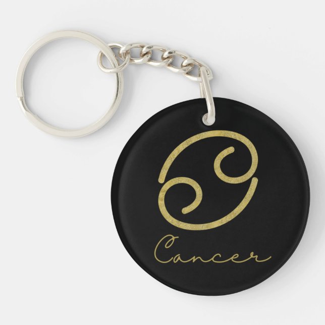 Porte-clefs Cancer Porte - clé du zodiaque (Devant)