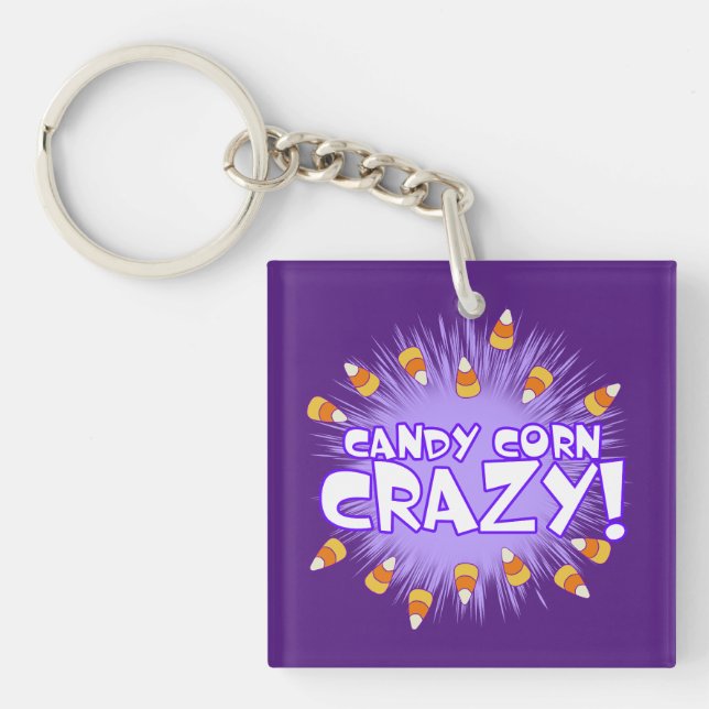 Porte-clefs Candy Corn CRAZY ! (Devant)