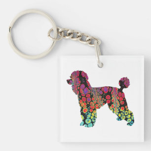 Porte-clefs Caniche