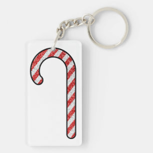 Porte-clefs Canne à sucre pailletée