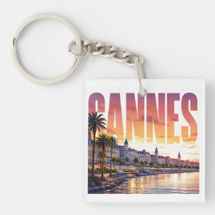 Porte-clefs Cannes France Riviera Côte d'Or