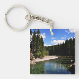 Porte-clefs Canoe Meadows Kananaskis Canada