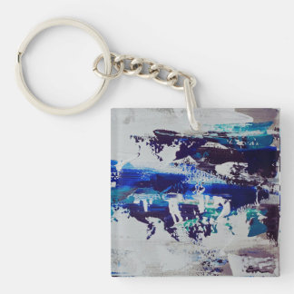 Porte-clefs Canvas Print Brise | Art abstrait contemporain
