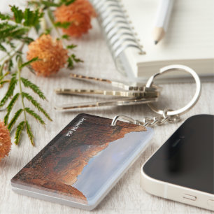 Porte-clefs Canyon surplombe le Parc national de Sion, Utah