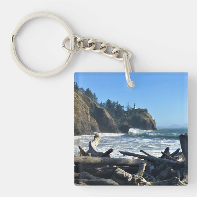 Porte-clefs Cape Disappointment Lighthouse, Washington (Devant)
