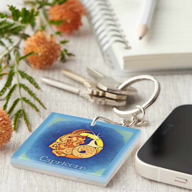 Porte-clefs Capricorne (Devant Droit)