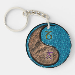 Porte-clefs Capricorne & Water Boar