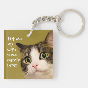 Porte-clefs Capture de capture photo de chat amusant