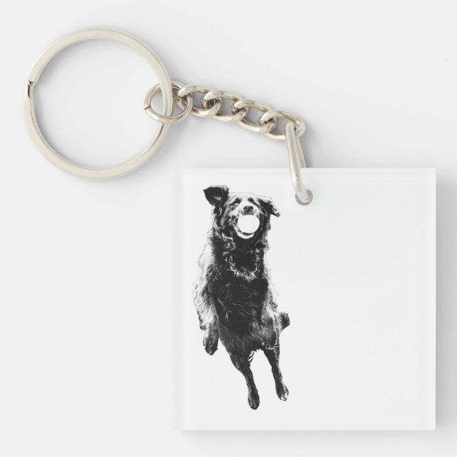 Porte-clefs Capture lumineuse, ton doux (Devant)