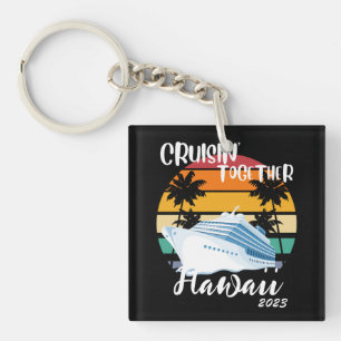 Porte-clefs Caraibes Croisière 2025Famille amis Groupe Voyage