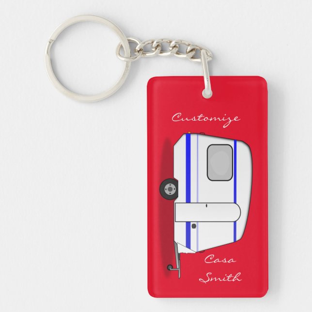 Porte-clefs Caravane rousse tzigane Thunder_Cove (Devant)