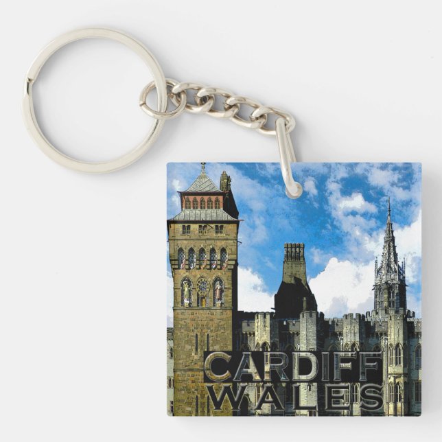 Porte-clefs Cardiff (Devant)